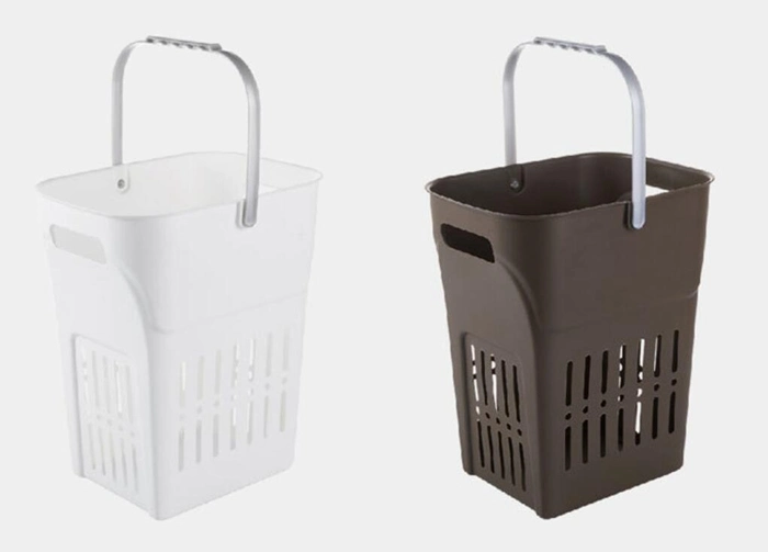 Freestanding Laundry Hamper Collapsible Clothes Basket with Handles for Toys
