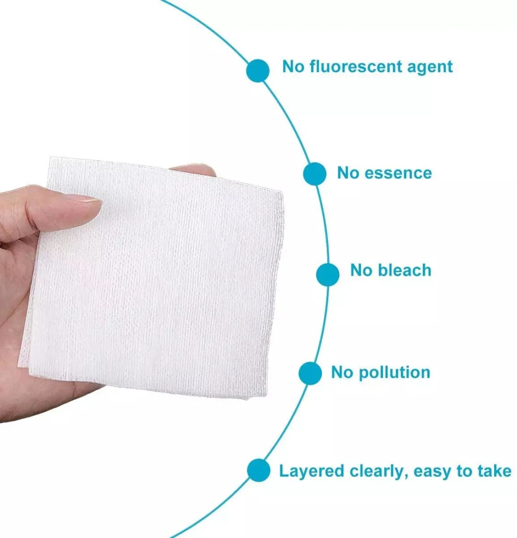 HD5 Factory Direct Sales Medical 70% Viscose 4-Ply Non Sterile Nonwoven Gauze Dressing Pads Non Woven Swab Sponge for Wound