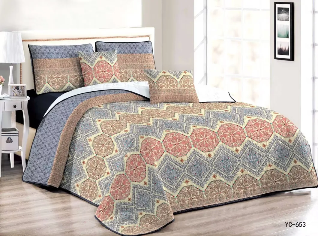 2023uilt Sets Patchwork Bedspreads with Shams Microfiber Lightweight Oversized Bedding Coverlet Set