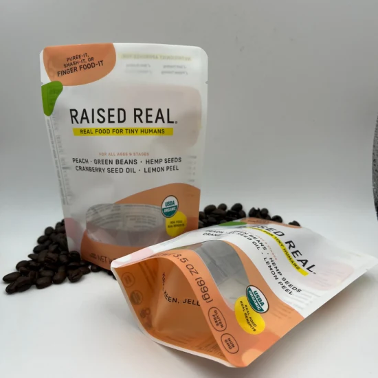 Efecto mate Huecograbado Impresión digital Paquete de granos de café Bolsa de plástico Bolsa de Mylar con fuelle lateral