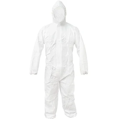 PPE-Plus Color blanco PP+ PE Material Ropa protectora
