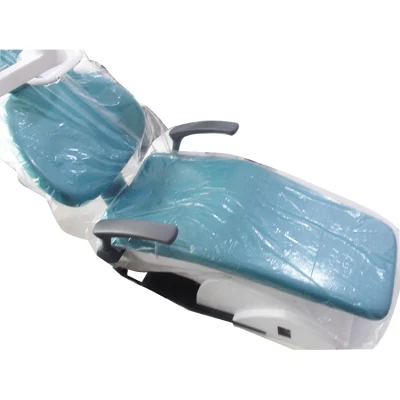 Cubierta desechable dental impermeable Fundas de silla completa de plástico