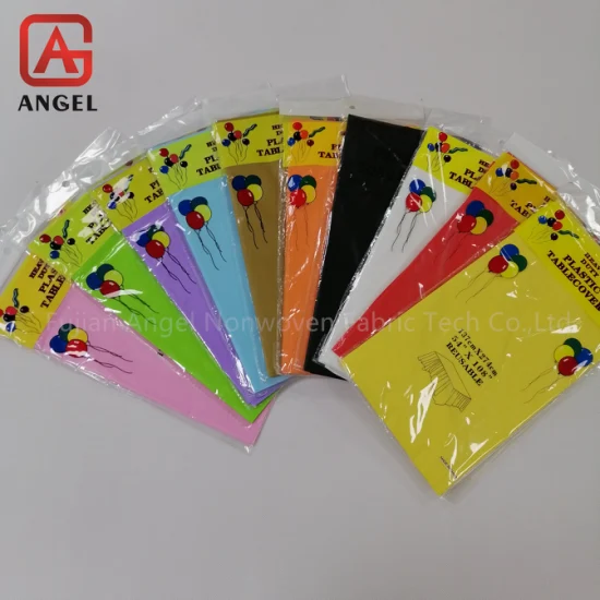 Mantel de plástico desechable Fujian Angel PVC Table Cover
